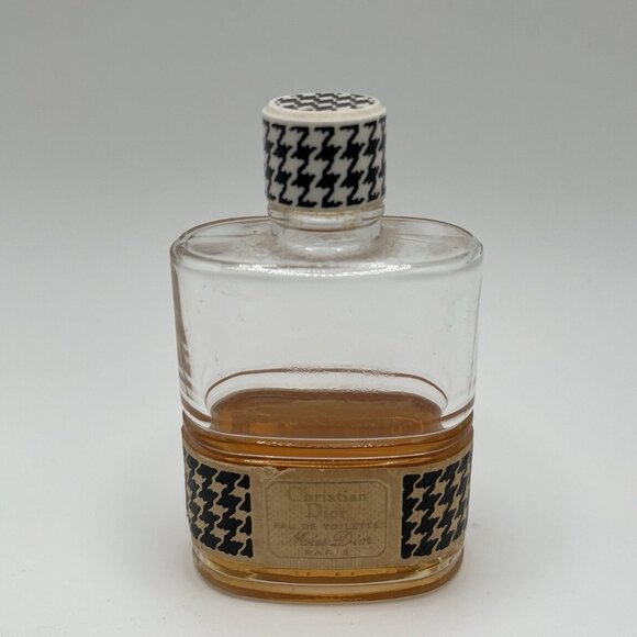 Vintage Christian Dior Miss Dior Perfume Bottle 2 Oz EDT Splash France *READ* - Picture 1 of 8
